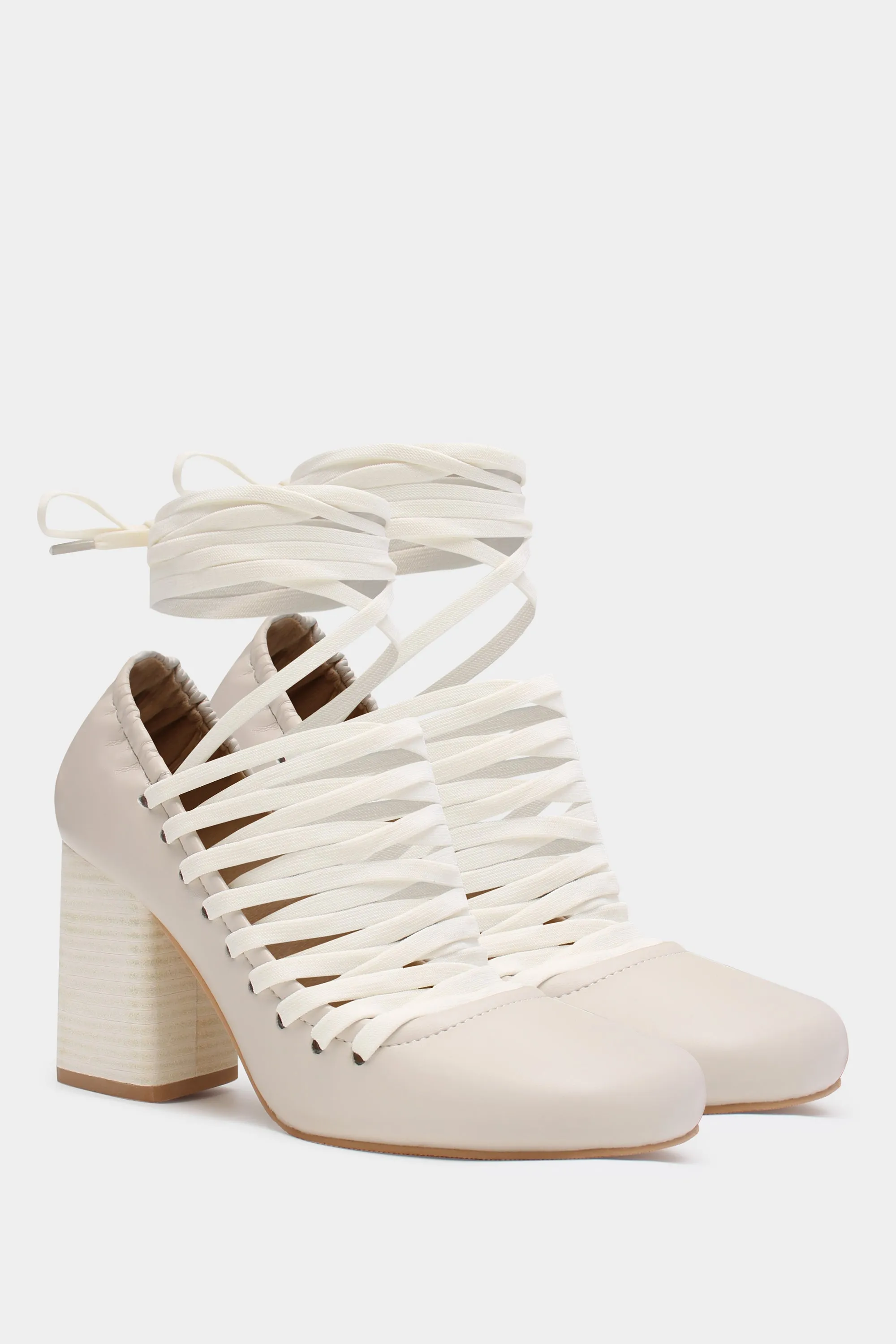 Arachnid Heels - Cream