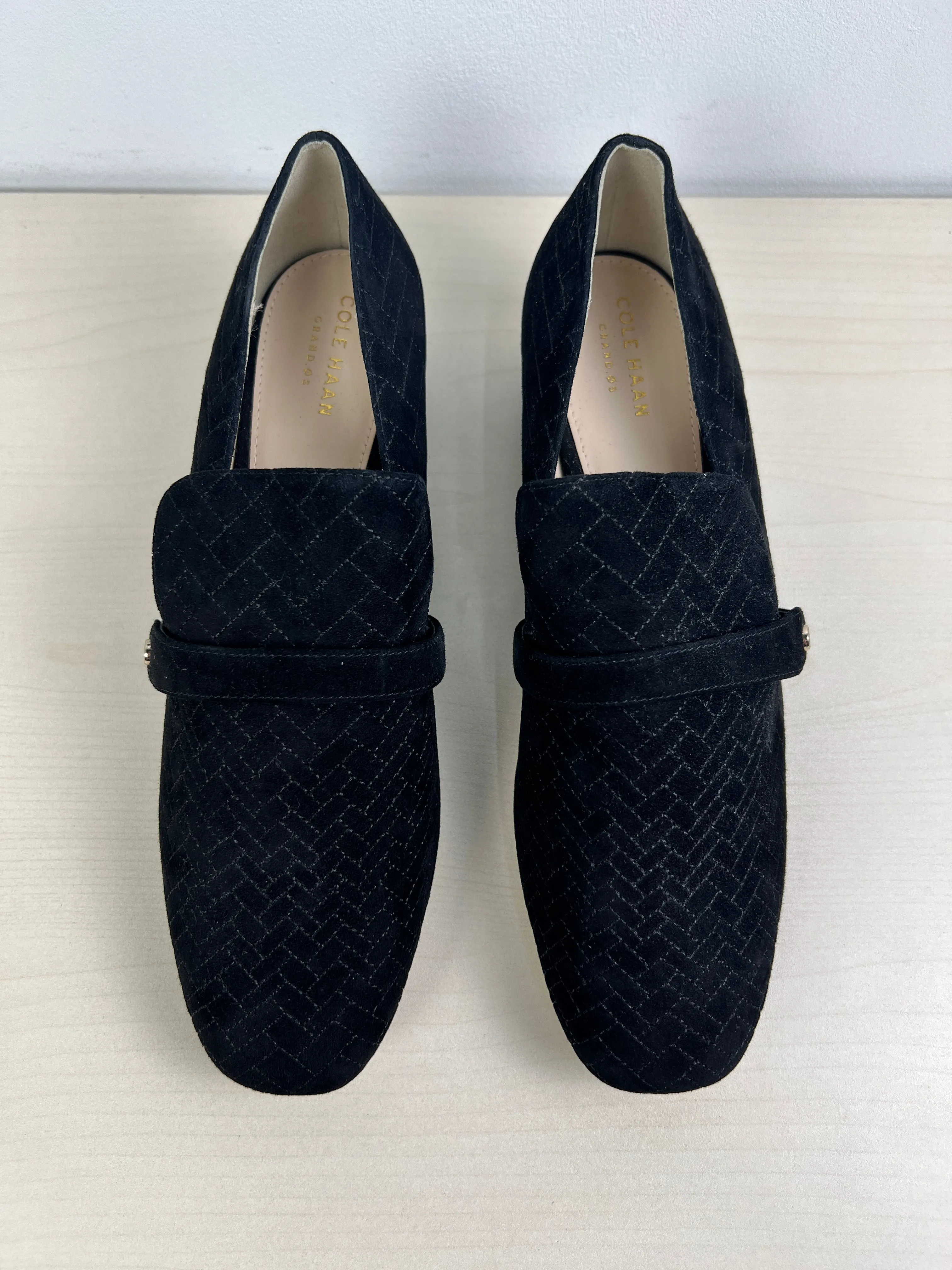 Black Shoes Heels Block Cole-haan, Size 9