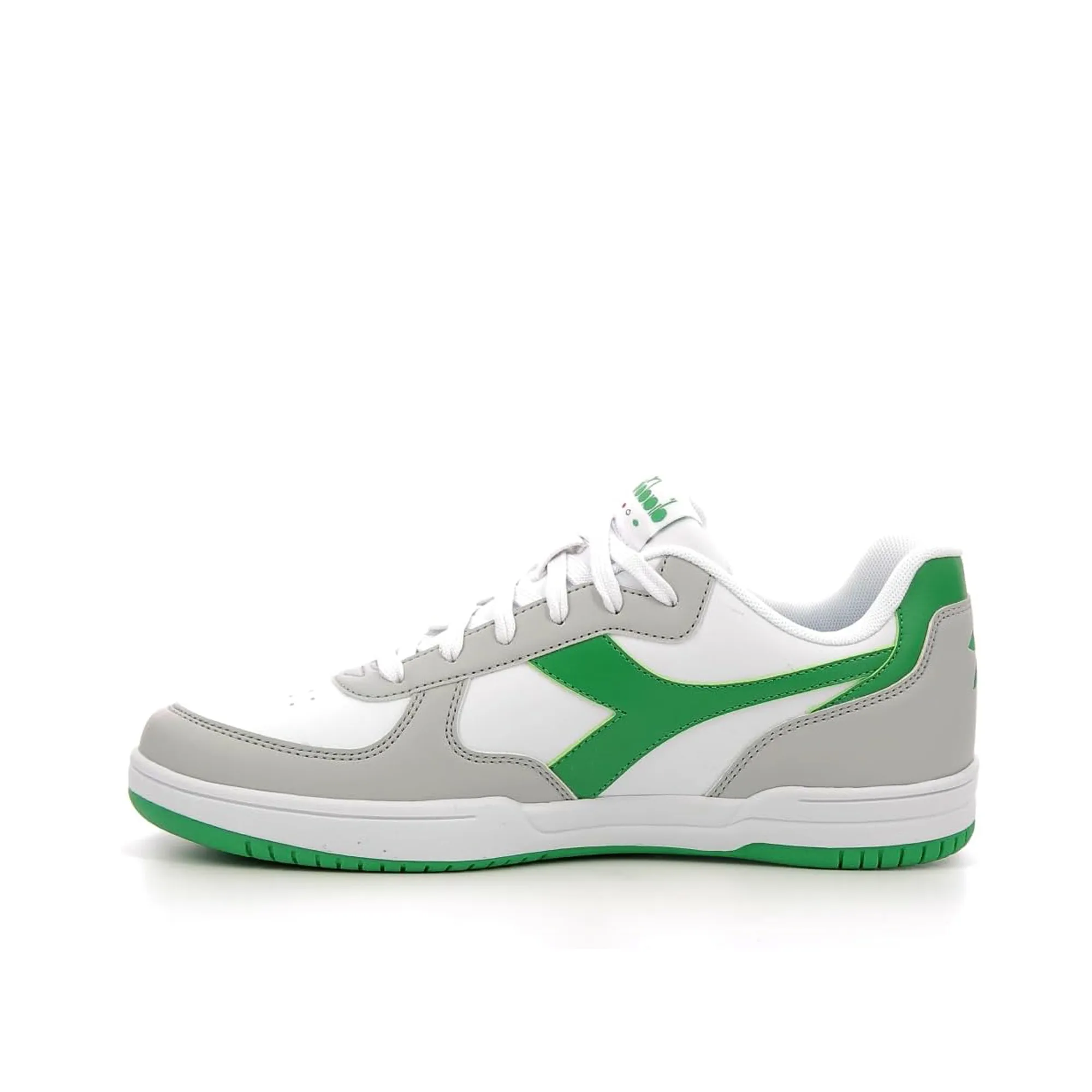 Diadora Raptor Low Sneakers  - White/Meadow Green