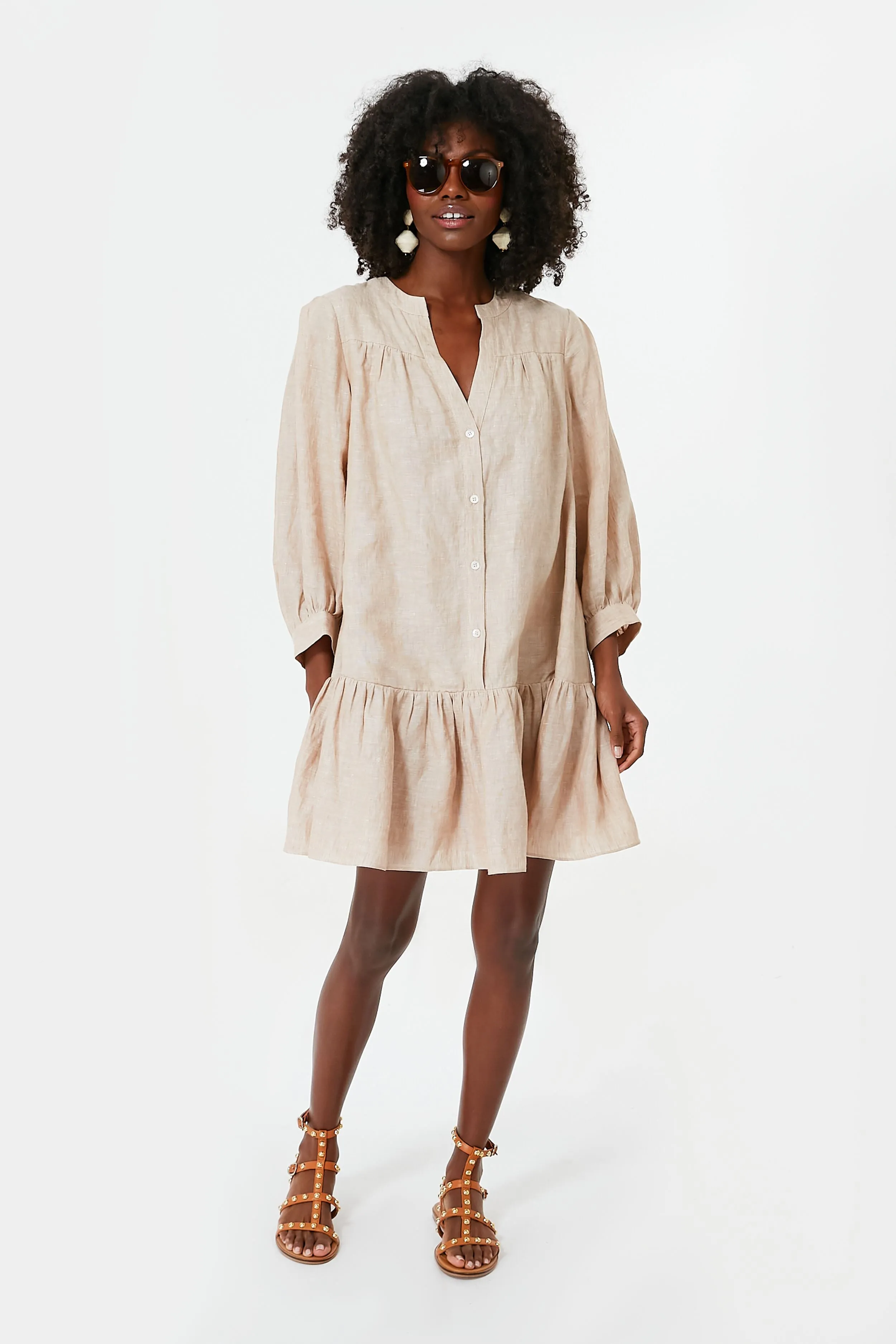 Hazelnut Frankie Dress