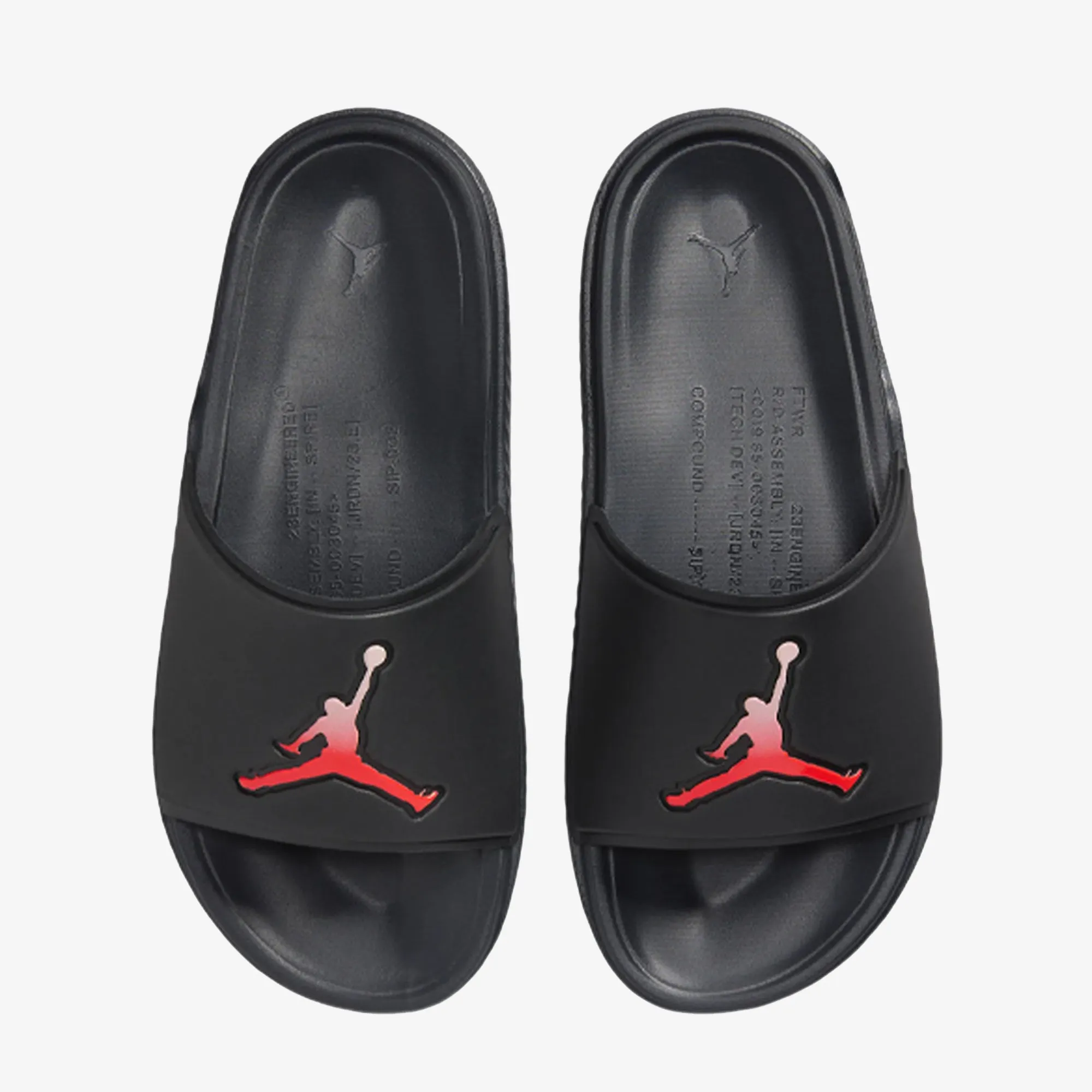 JORDAN | PARIS SAINT-GERMAIN JUMPMAN SLIDES { OFF NOIR/INFRARED 23-PINK OXFORD