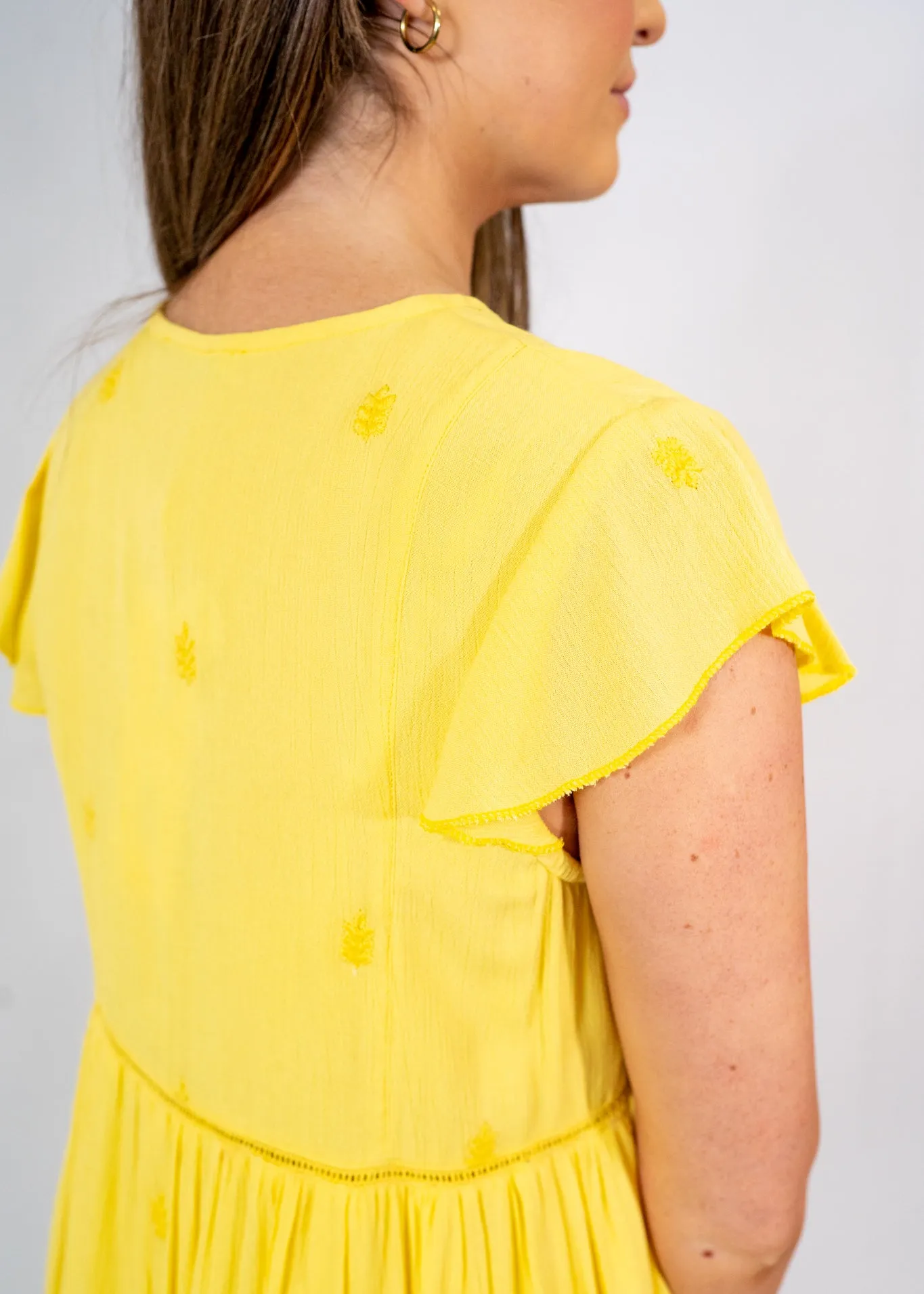 Md'M Yellow Sun Dress