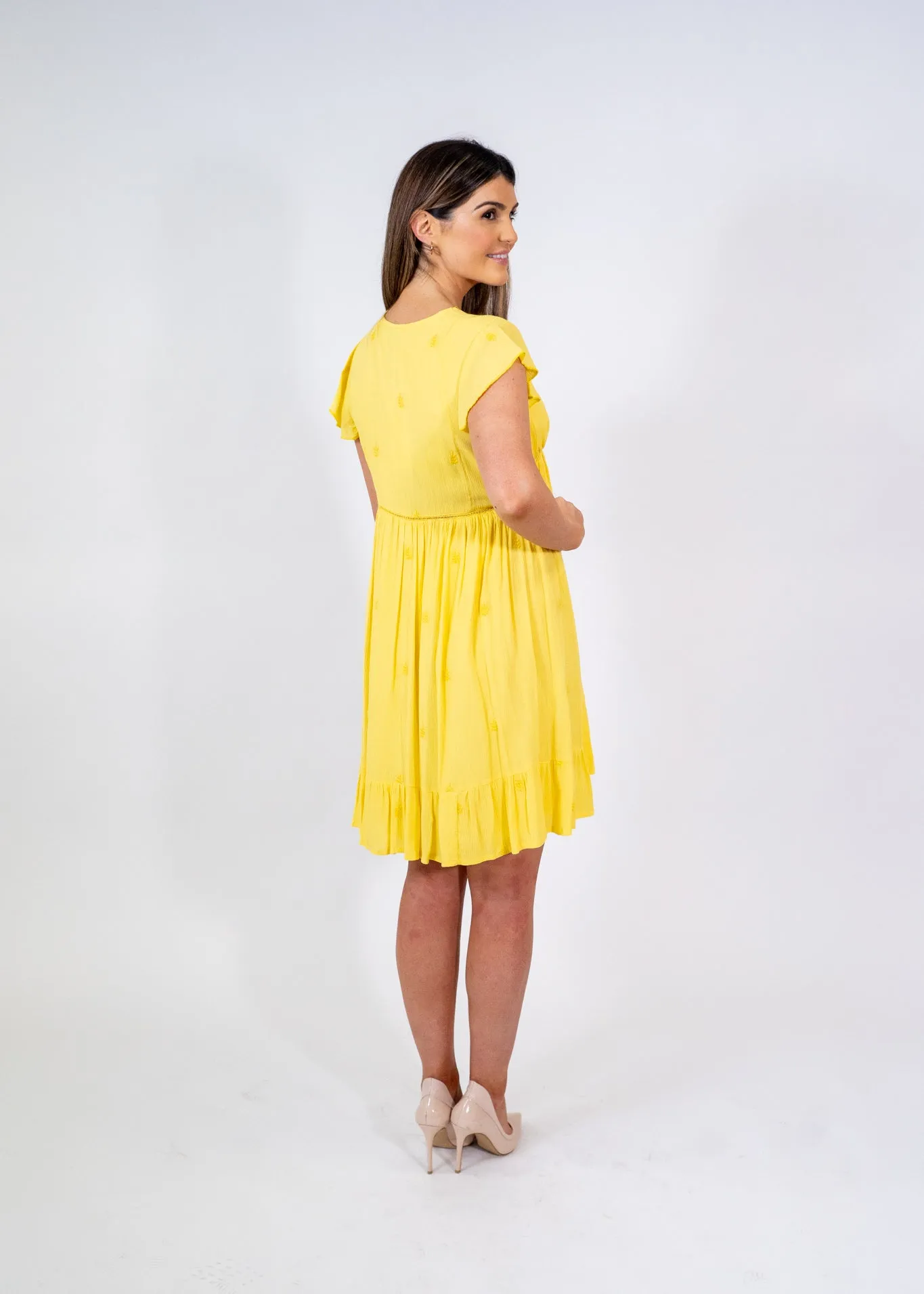 Md'M Yellow Sun Dress