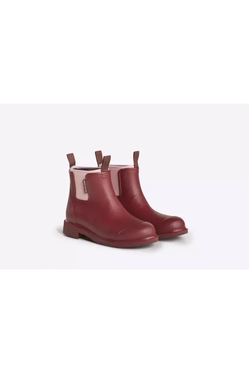 Merry People - Bobbi Ankle Boot - Beetroot/Light Pink