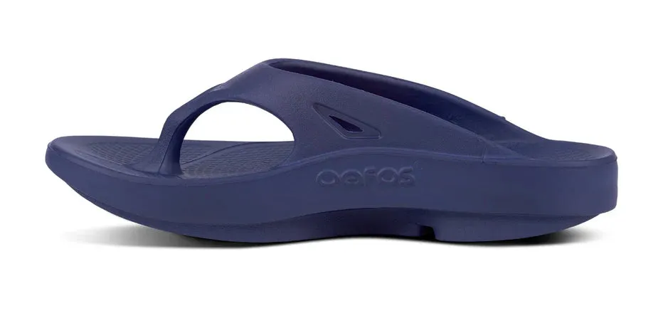 Oofos Ooriginal Navy Sandal