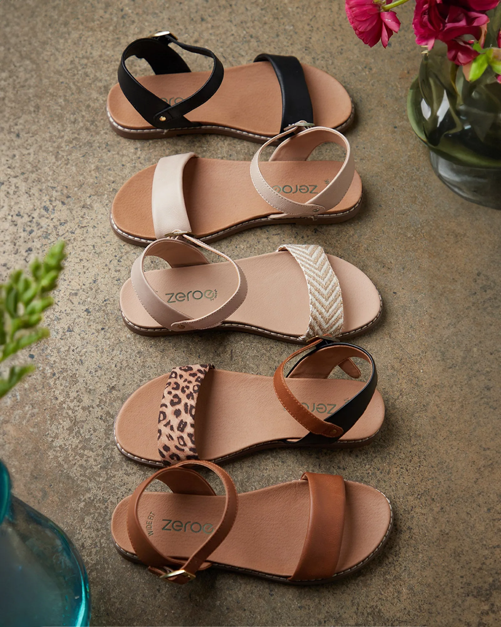 PRE-ORDER Wider Fit ATLAS Vegan Sandals