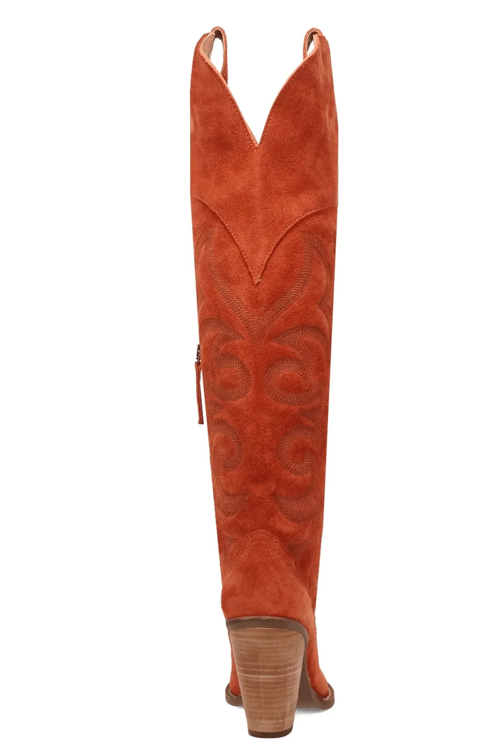 Primadonna Suede Boot in Rust